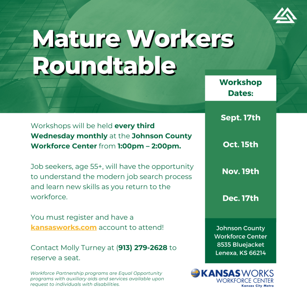 The Mature Workers Roundtable at Workforce Partnership