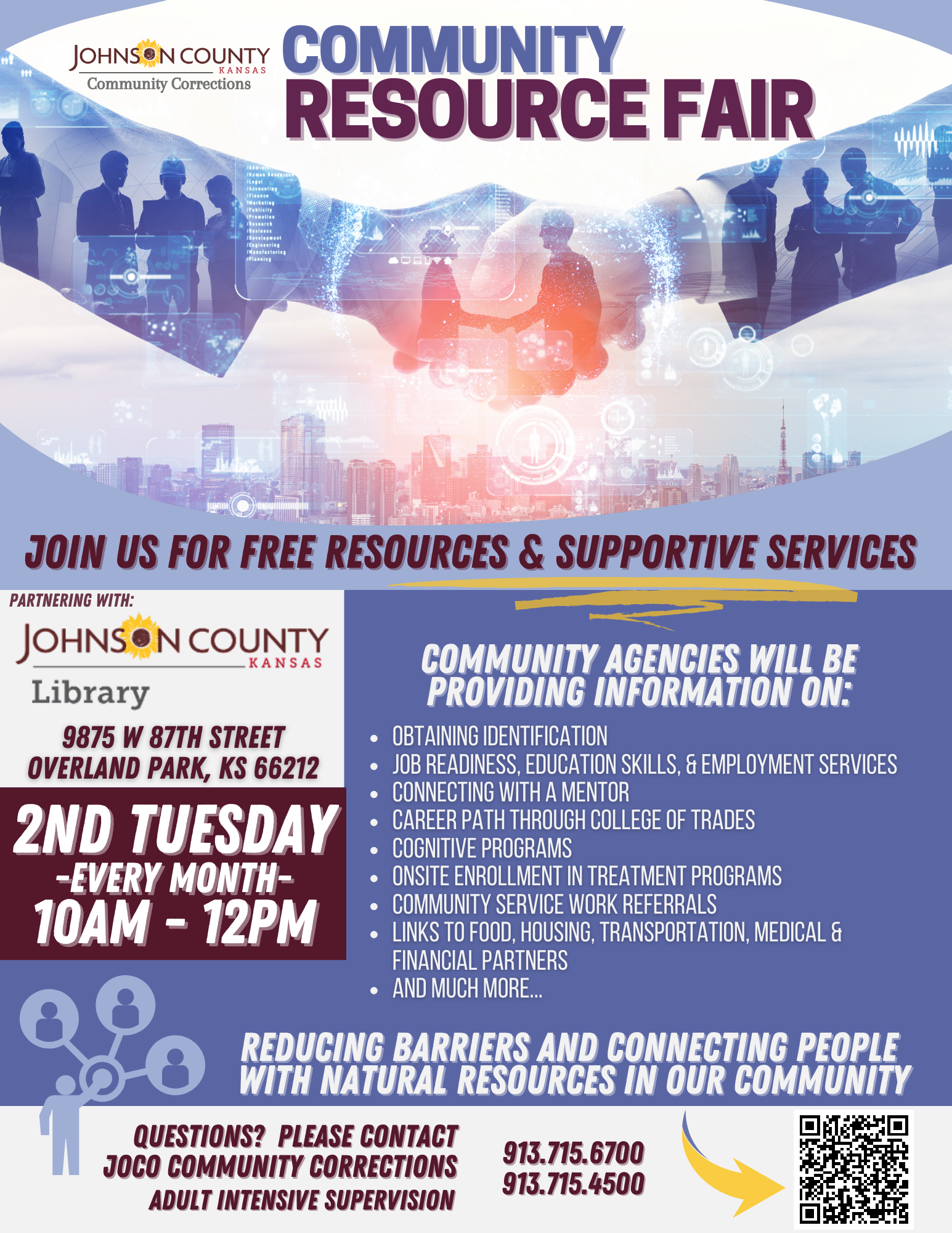 JOCO Resource Fair on Tuesday, December 9th!