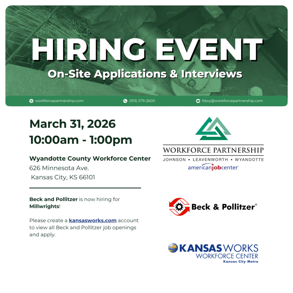 Beck & Pollizter hiring event on Tuesday, March 31st!