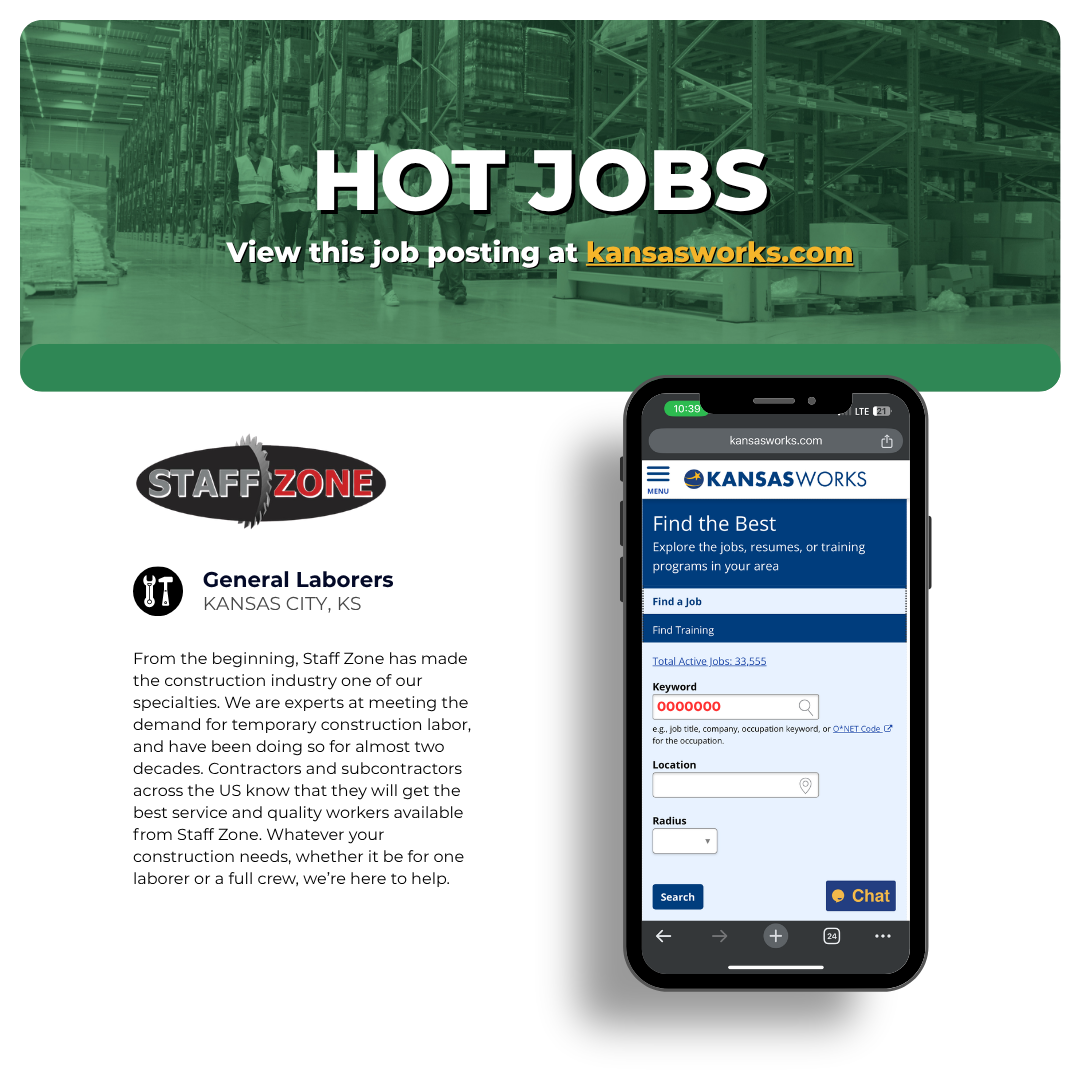 Staff Zone is now hiring for General Laborers!